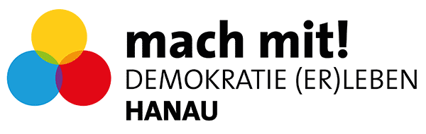 logo demokratie erleben in Hanau 600px