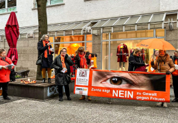 Teilnahme am „Orange Day“