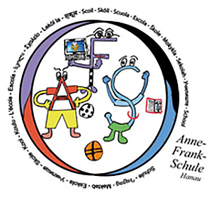 logo anne frank schule